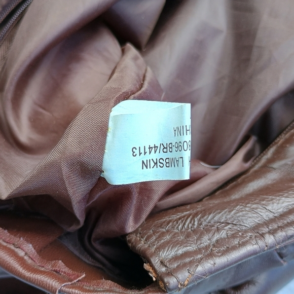 RARE, Vintage 1990s bag Lambskin patchwork deep tote bag, Fall Fashion Trends - Picture 4 of 5